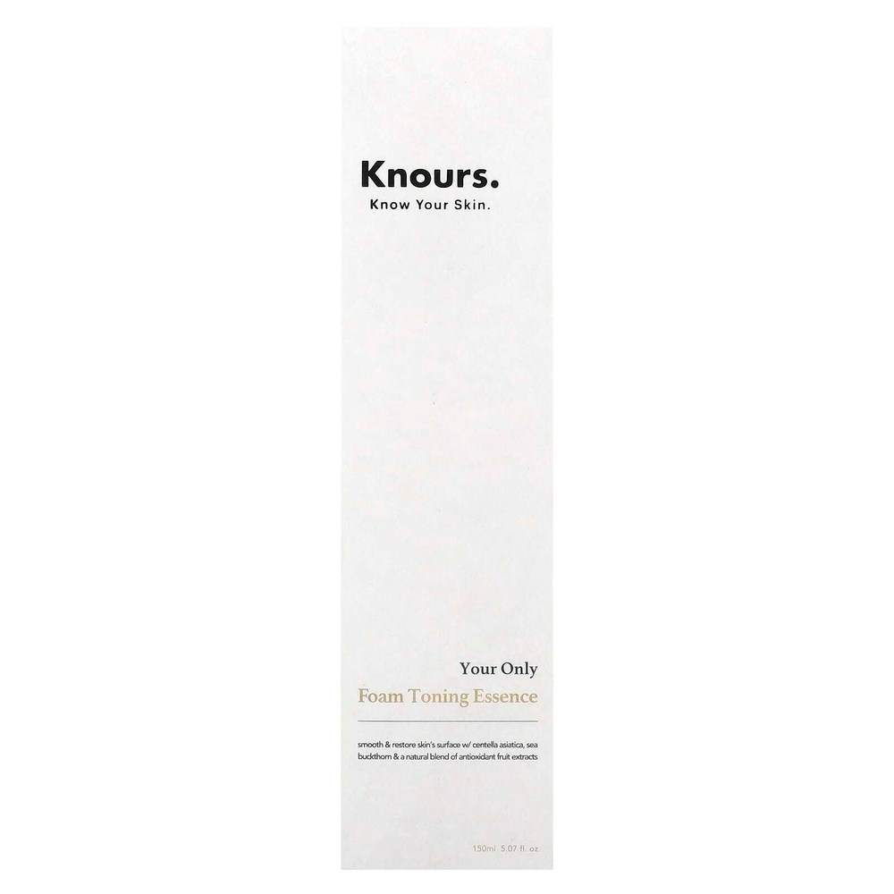 Knours, Your Only, тонизирующая пенка, эссенция, 150 мл (5,07 жидк. унции)