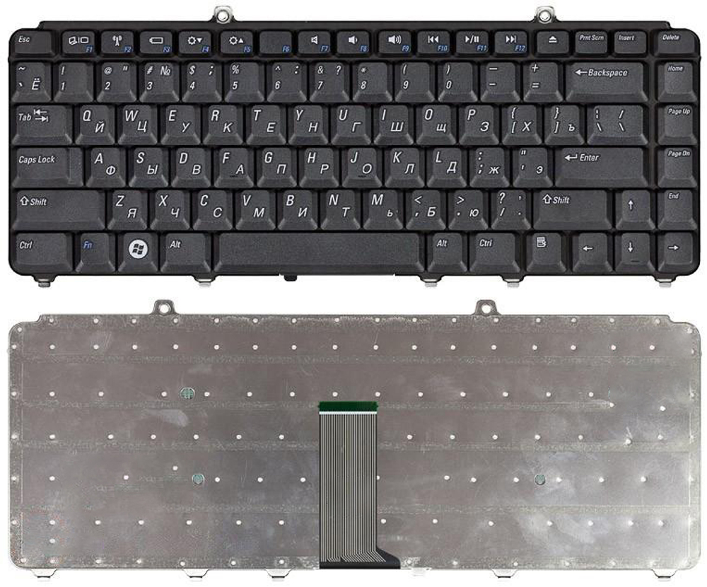 Клавиатура для ноутбука Dell Inspiron 1420 1520 1521 1525 1526 1540 Vostro 1400 1500 черная
