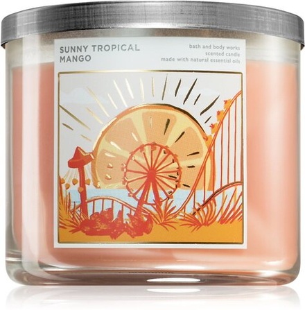 Bath & Body Works Sunny Tropical Mango - ароматическая свеча /   411  g  / GTIN 667556806250