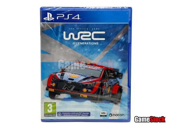 PS4 WRC Generations (Новый, Русские субтитры, CUSA-33609)