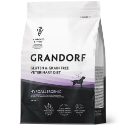 Grandorf HYPOALLERGENIC, Gluten & Grain Free, Veterinary Diet (Rabbit)