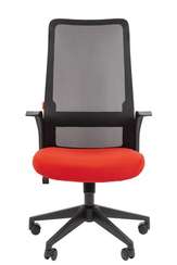 Офисное кресло Chairman 573 Россия черный/красный