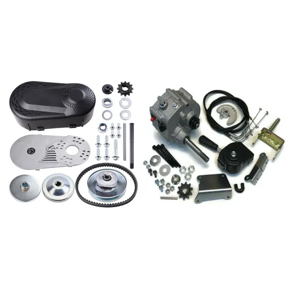 Коробка реверса с редуктором TAV 2-30 с вариатором (звезда 12/цепь #35, звезда 10/цепь #420)