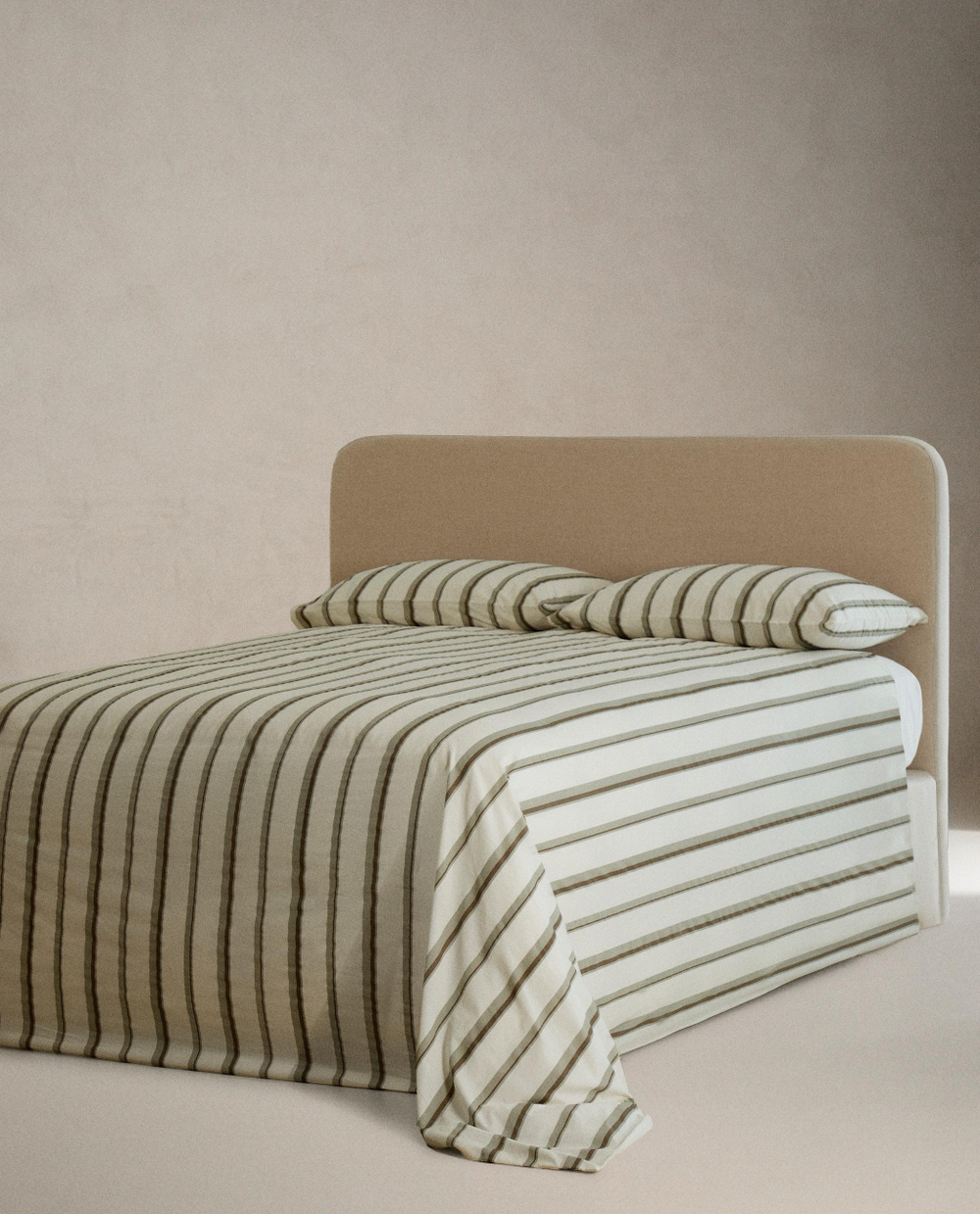 Пододеяльник Zara Home перкаль, хлопок 100%, в полоску, 5185/088
