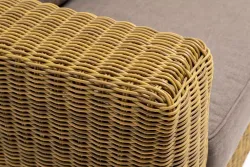 "Боно" лаунж-зона из искусственного ротанга, цвет соломенный