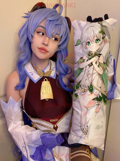 Мини дакимакура Нахида из Геншин Импакт | Genshin Impact арт. M0968, 60х20 см