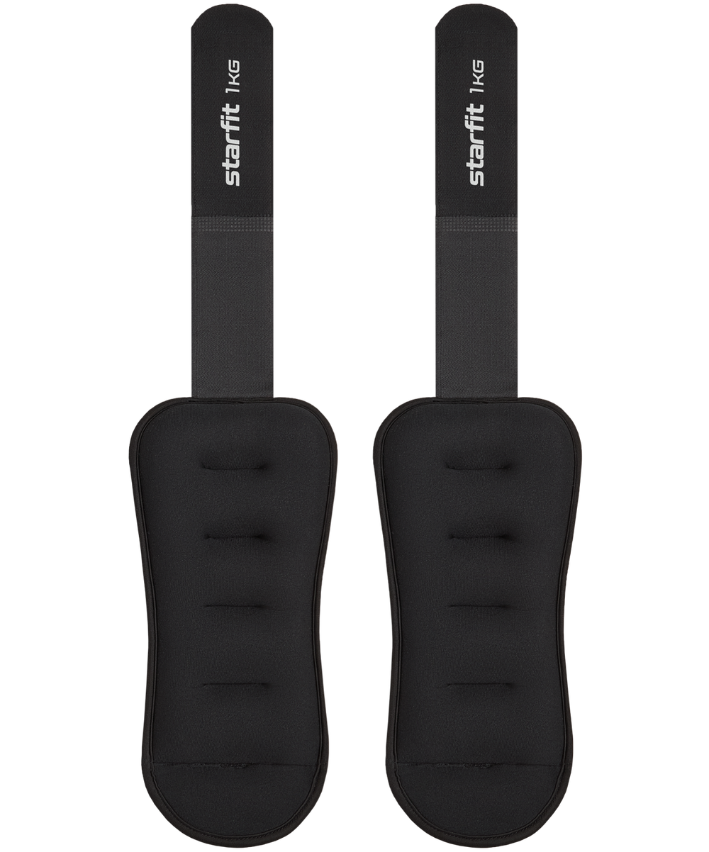 Утяжелители универсальные WT-503, 1 кг, черный