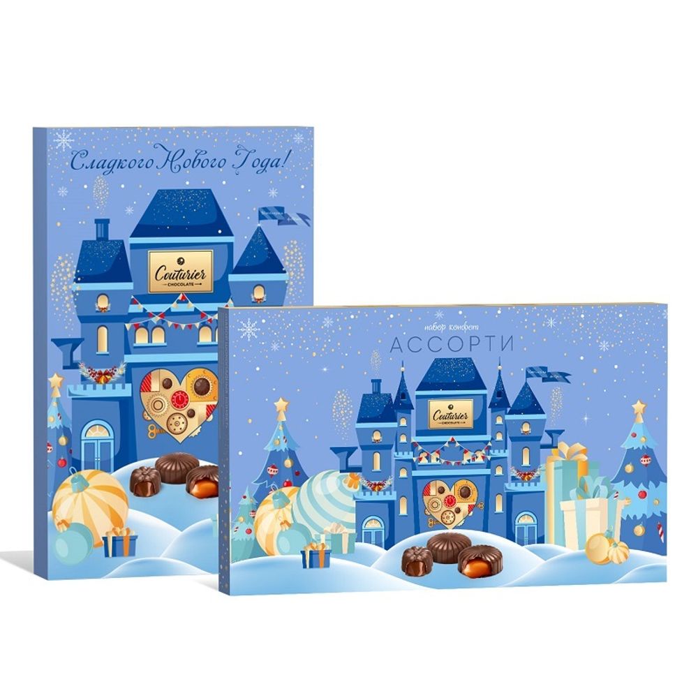 Ассорти Шоколадная Фабрика с помадными начинками 250г