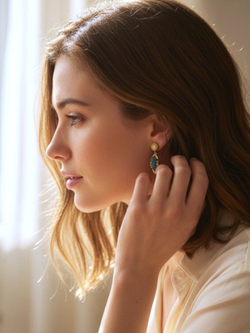 Серьги Древний Египет сколопендра