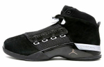 Кроссовки Jordan Air Jordan 17 Retro Black Silver Cdp 2008