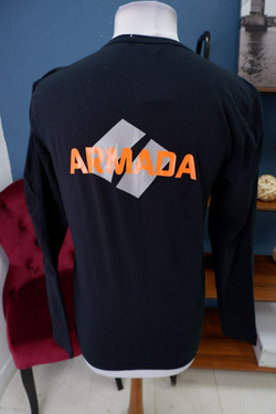 Джемпер с принтом 48 размер