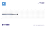 Бор твердосплавный Frank Dental типа FG - C.1.016.FG