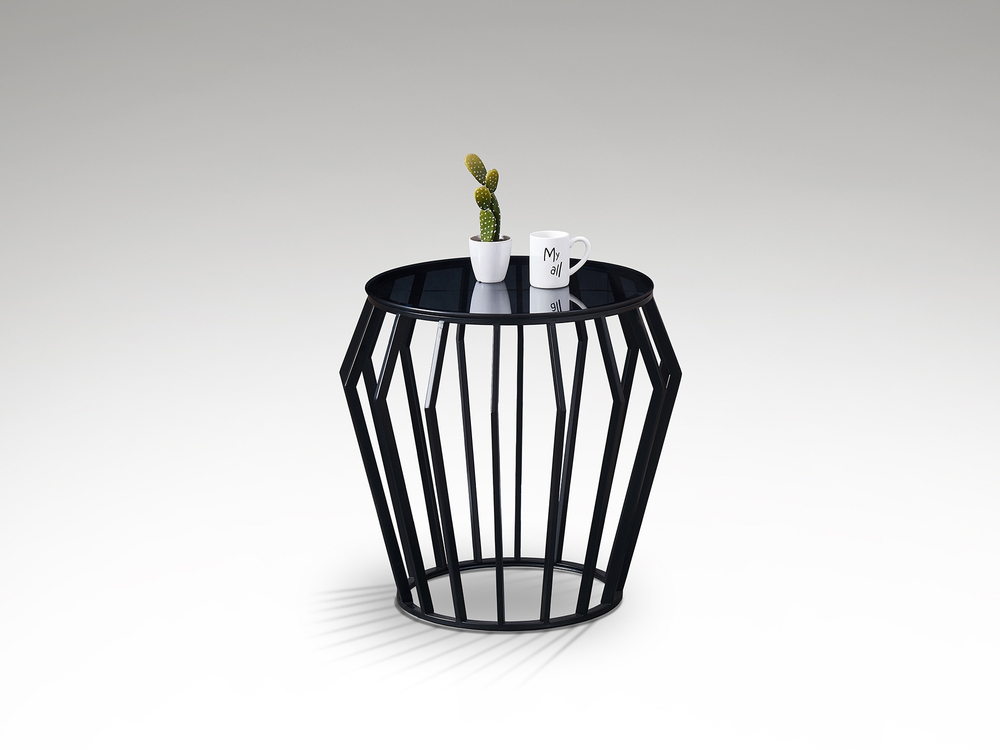 Приставной столик Ciros черный матовый