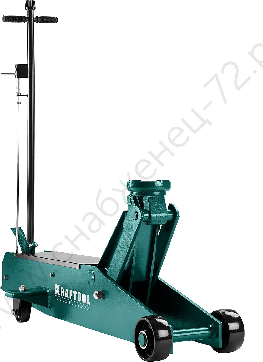 KRAFTOOL HIGH-LIFT, 10 т, 160 - 560 мм, для тяжелой техники, подкатной домкрат (43455-10)