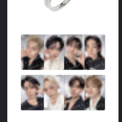 Мерч Stray Kids RING - RUN IT (кольцо)