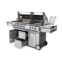 Газовый гриль Napoleon Prestige PRO-825, 10 горелок (с ИК-горелкой)
