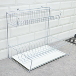 Сушилка для посуды настенная с поддоном, 41*28,5*38см