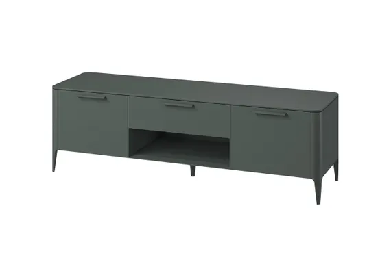 Тумба Type oak под ТВ ширина 180 см (темно-серый)