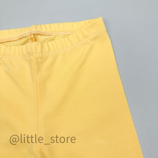 Бриджи хлопковые "Горошки" абрикос