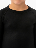 Футболка детская термо унисекс черный