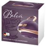 Фиолетовый вращающийся массажёр для вульвы Rotating Vulva Massager