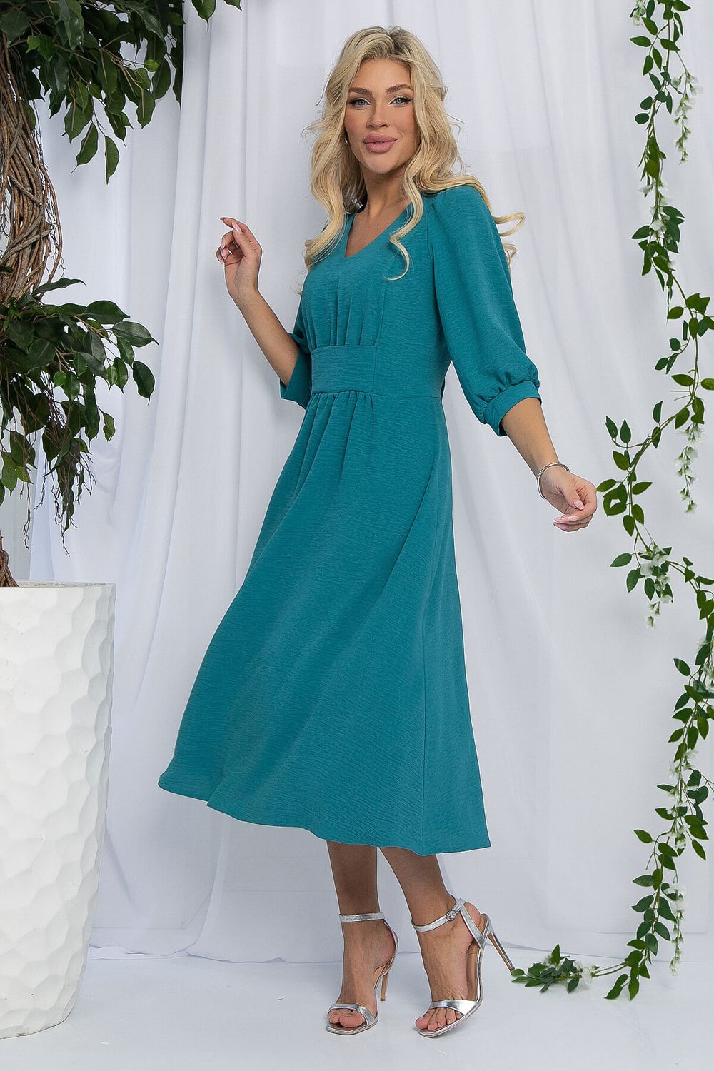 Платье Мадлен (морская волна) П13059-18М LT Collection