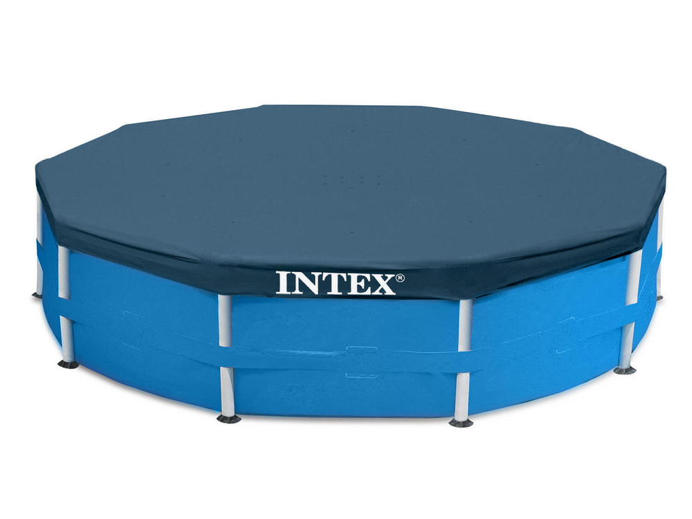Бас Тент Intex для каркасного бассейна Metal Frame 457см выступ 25см