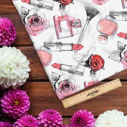 Ткань атлас губная помада