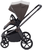 Детская коляска Rant Flex Therm Soft 3 в 1 с автокреслом Cruise Black Shine Brown