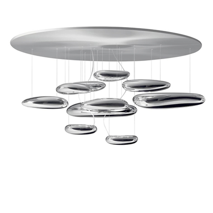 Ceiling design lamp  Mercury by Artemide (10 lampshades)
