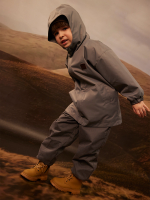 Парка демисезонная на флисе Mjölk Асфальт