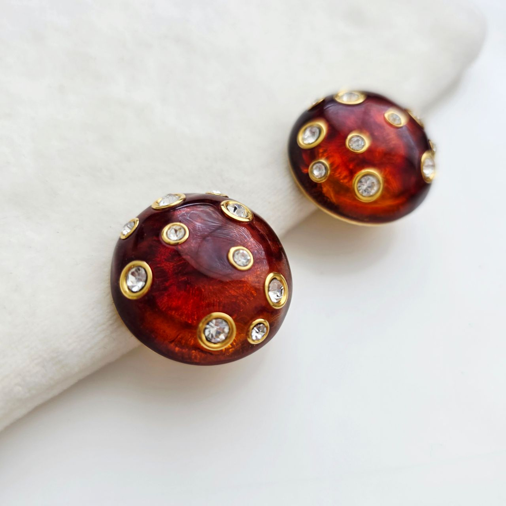 Клипсы Valentino