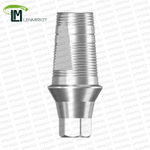 Титановое основание Bell аналог GEO, совместимое с Osstem implant Mini (3,5) G/H1.3 H5.4,для одиноч