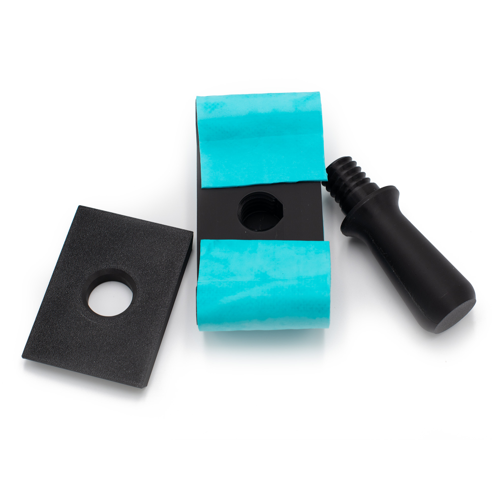 Пресс-папье большое для очистки штампов / Черный глянцевый