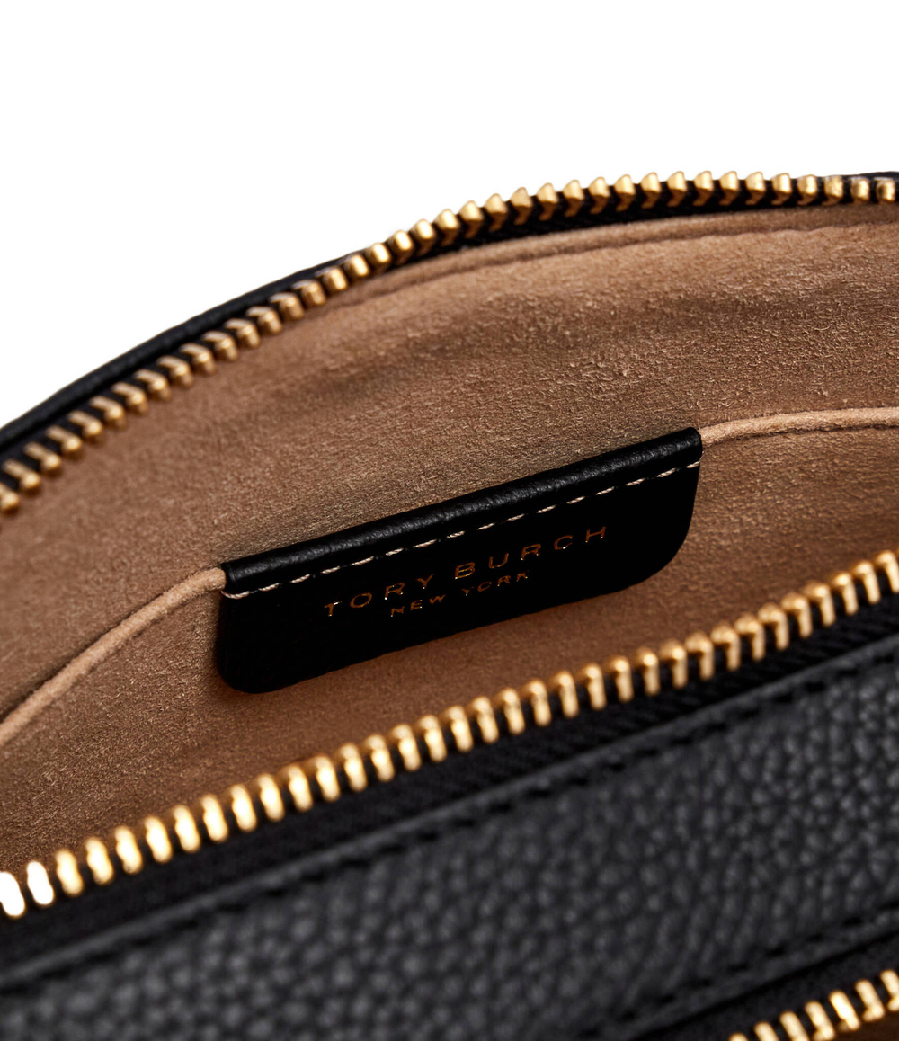 Кожаная сумка через плечо Miller Mini Crossbody TORY BURCH - черный(158757)