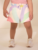 Шорты для девочки Next AD1-784, Молочный, Розовый, Голубой