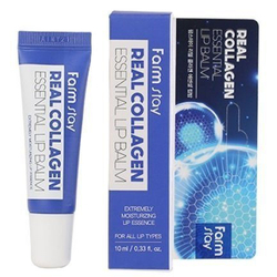 FarmStay Real Collagen Essential Lip Balm бальзам для губ с коллагеном