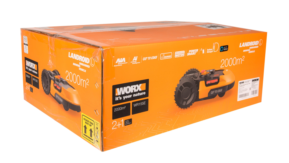 Роботизированная газонокосилка WORX WR155E Landroid L