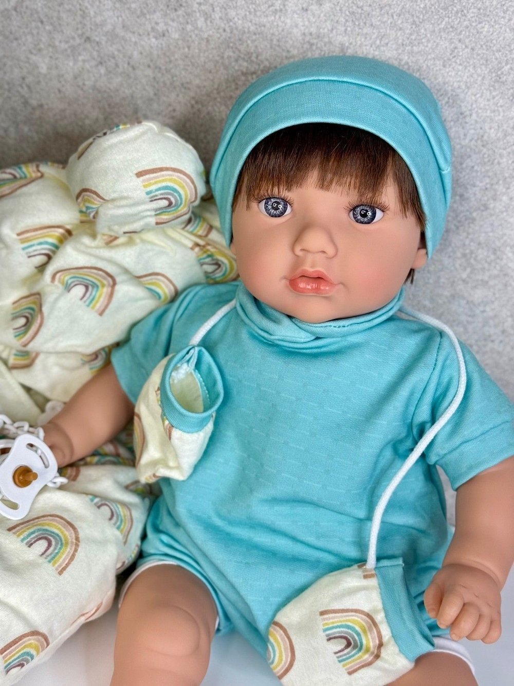 Кукла Marina and Pau 45cм TEO мягконабивная (M898K)