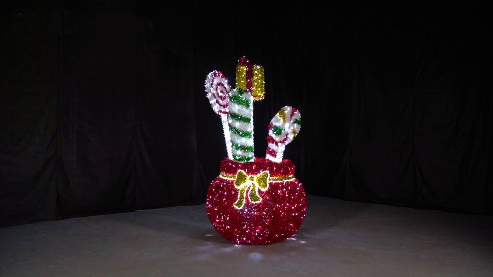 Световая конструкция "Мешок сказочный"