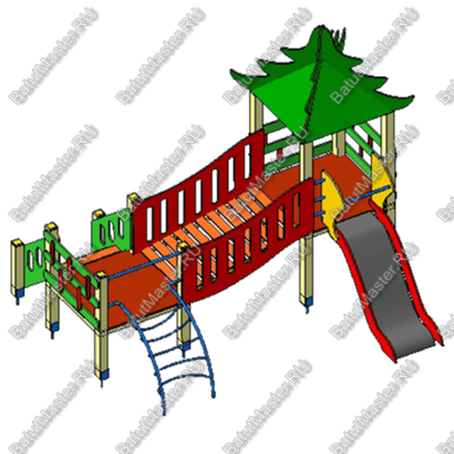 ДЕТСКАЯ ИГРОВАЯ ГОРКА