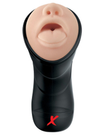 Мастурбатор-ротик Deep Throat Vibrating Stroker