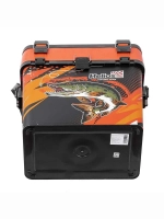 Ящик рыболовный зимний для хранения снастей PIKE оранжевый