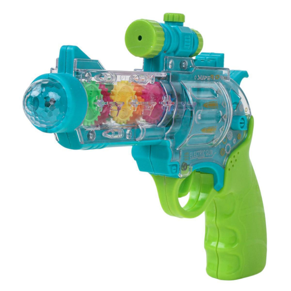 Пистолет на батарейках, коробка 3327-12A