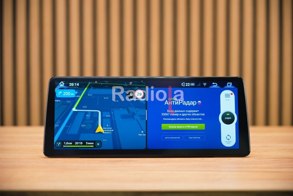 Магнитола BMW 7-серия (G11/G12) 2018-2019 EVO - Radiola RDL-1277-L монитор 12.3" на Android 13, 8Гб+128Гб, CarPlay, 4G SIM-слот