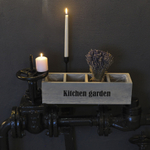 Деревянный органайзер для дома и сада Флоутард, графит