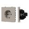 Механизм электрической розетки SCT-NOBE-MEU1-SFPL-CA (230V, 16A) Arlight 059452