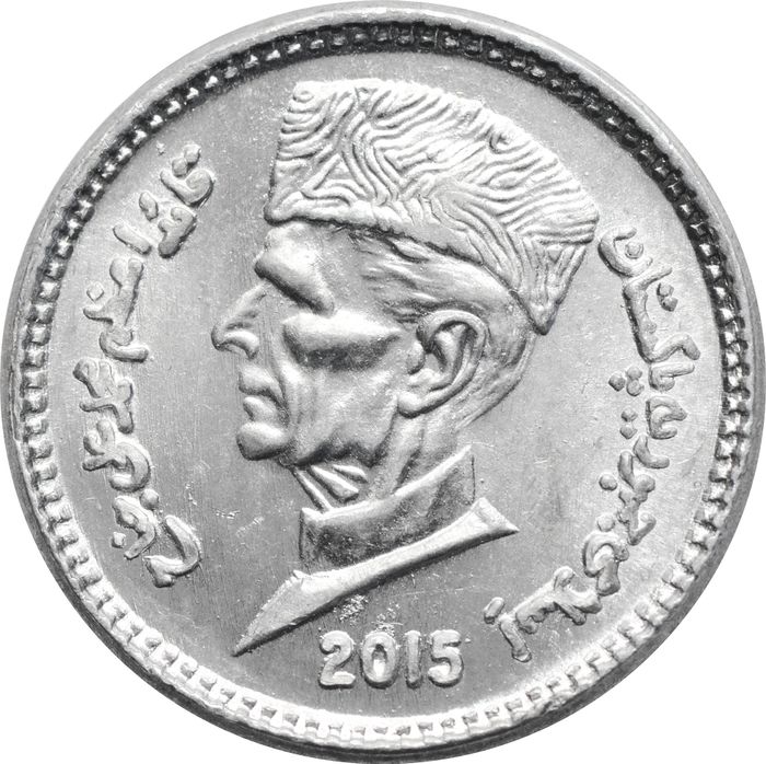 1 рупия 2015 Пакистан