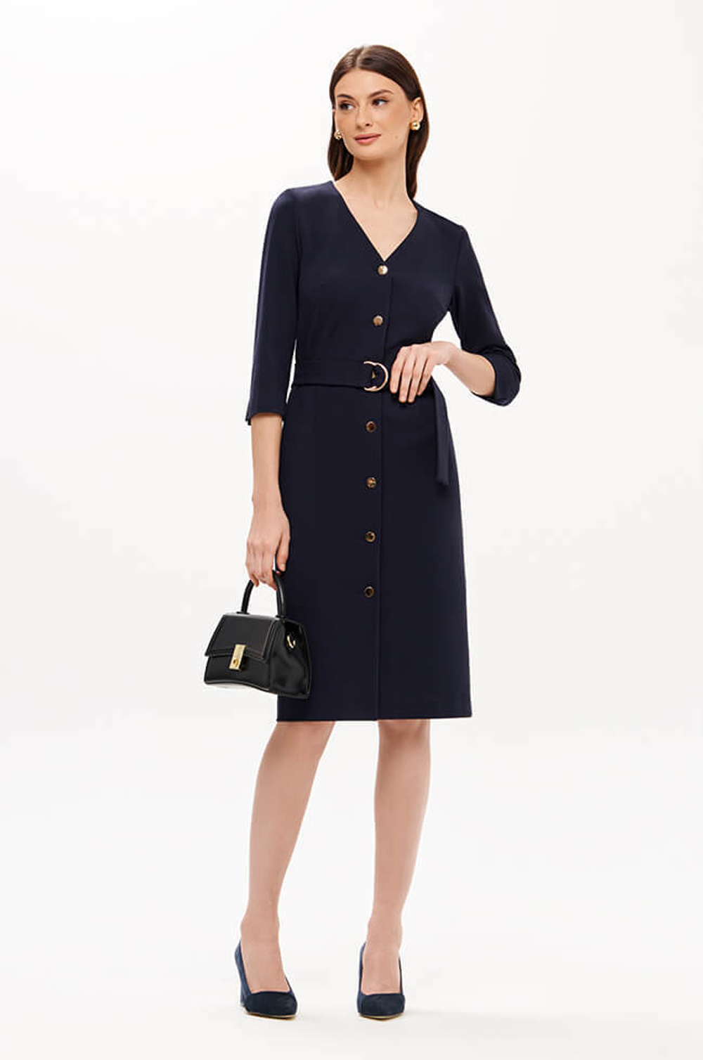 51715 Платье женское (темно-синий)