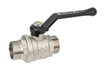 Кран шаровый Bugatti Oregon 325 1" НР/НР полнопроходной ручка-рычаг